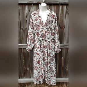 Banana Republic Women's Peasant Dress Size 12